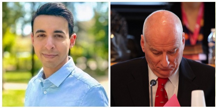 Omar Bekare et Luc Strehaiano, élus de Soisy sous Montmorency